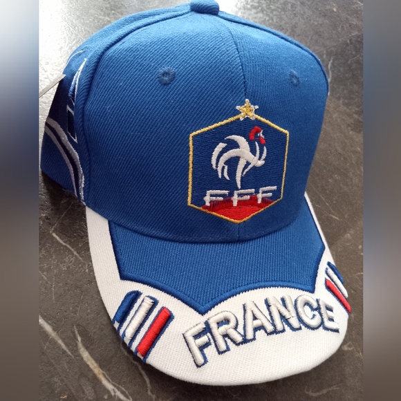 France Embroided Hat - Picture 1 of 2